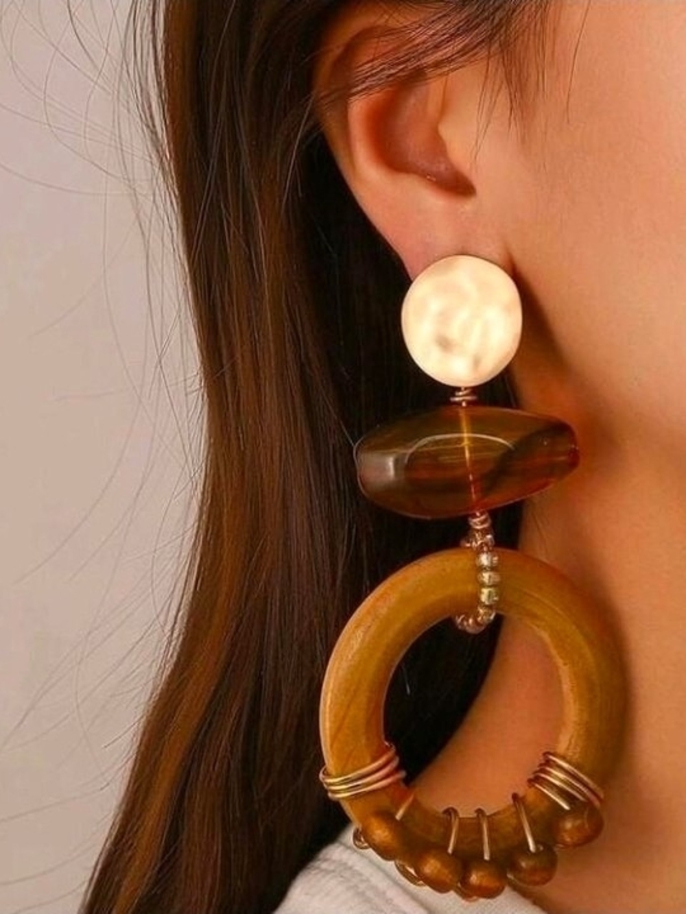 Chunky Wooden Hoop